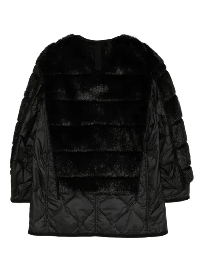 Junya Watanabe Quilted Coat In Black