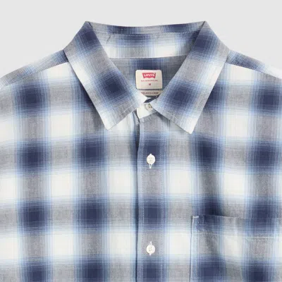 Levi's Duboce Boxy Overshirt In Blue