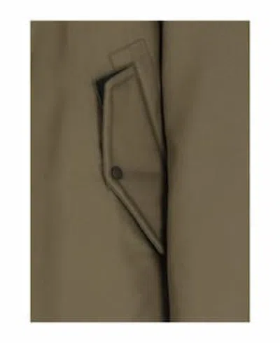 Peuterey Padded Hooded Coat In Green