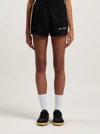 Palm Angels Classic Logo Track Shorts In Black