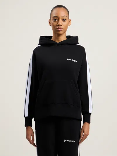 Palm Angels Track Hoody In Black