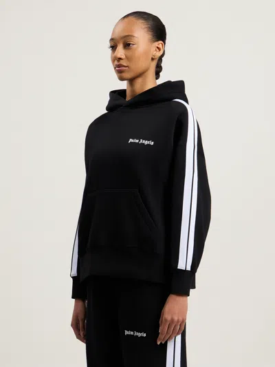 Palm Angels Track Hoody In Black