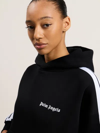 Palm Angels Track Hoody In Black
