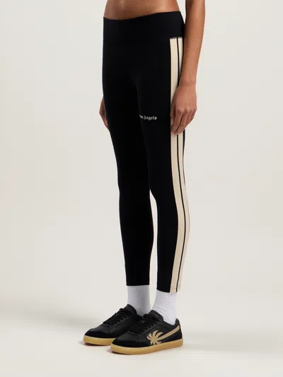 Palm Angels Training Track Leggins In Black