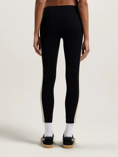 Palm Angels Training Track Leggins In Black