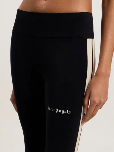 Palm Angels Training Track Leggins In Black