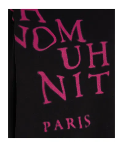 Ih Nom Uh Nit Logo Printed Crewneck Sweatshirt In Black