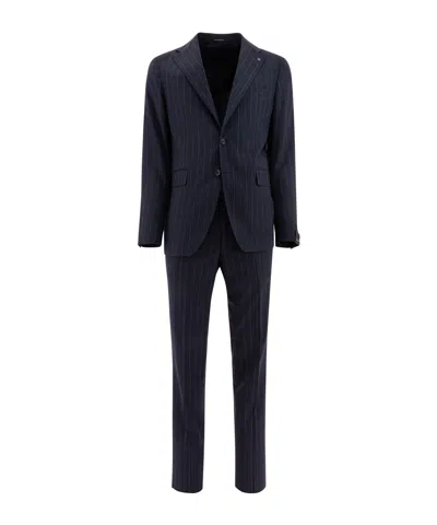 Tagliatore Single-breasted Tailored Suit In Multi