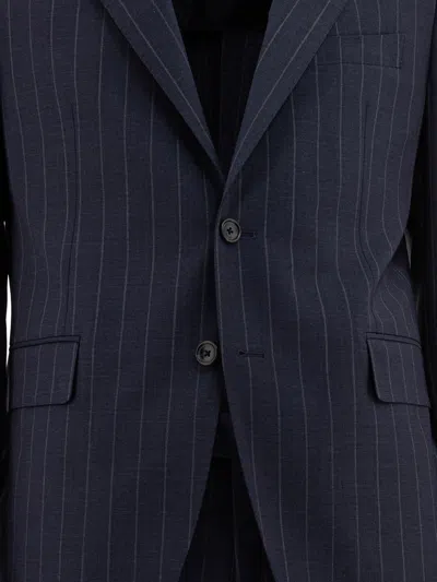 Tagliatore Single-breasted Tailored Suit In Multi