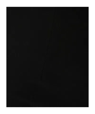 Alberta Ferretti Stretch Wool Blend Pants In Black