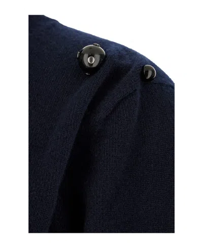 Alberta Ferretti Long-sleeved Pullover Sweater In Multi