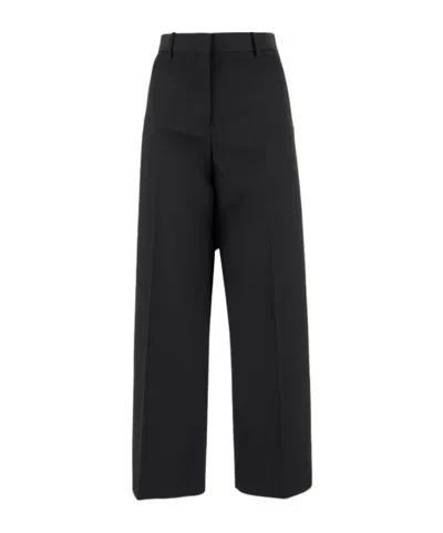 Jil Sander Tailored Wool Trousers In Multi