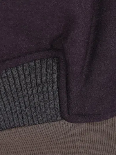 Magliano Padded Bomber Vest In Brown