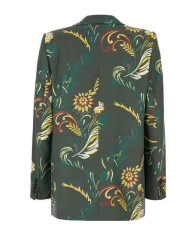Etro Long-sleeved Jacket In Multi