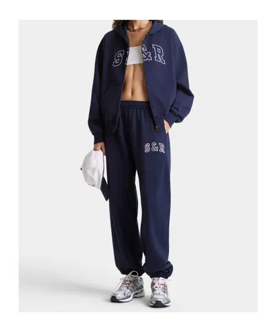 Sporty And Rich Pa03664082bl106 Dark Navy In Blue