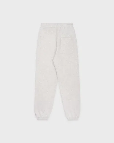 Sporty And Rich Elastic Waist Sports Pants In Gray