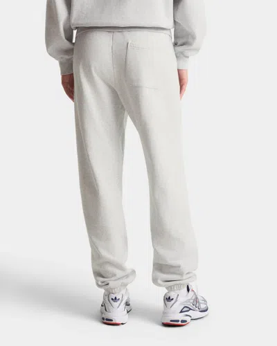Sporty And Rich Elastic Waist Sports Pants In Gray