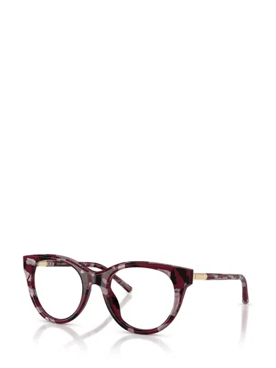 Dolce & Gabbana Full-rimmed Plano Lenses In Brown
