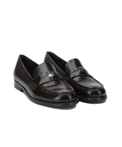 Tory Burch Penny Strap Loafers And Slippers Collection In Black