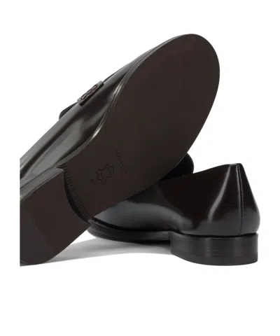 Tory Burch Penny Strap Loafers And Slippers Collection In Black