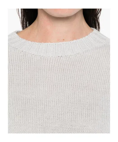 Fabiana Filippi Wool Blend Sweater In White