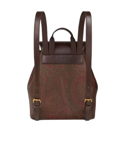 Etro Medium Arnica Drawstring Paisley Backpack In Multi