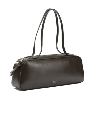 Khaite 'simona' Medium Shoulder Bag In Black