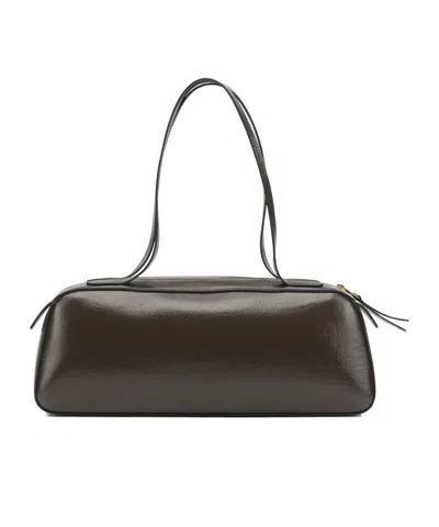 Khaite 'simona' Medium Shoulder Bag In Black