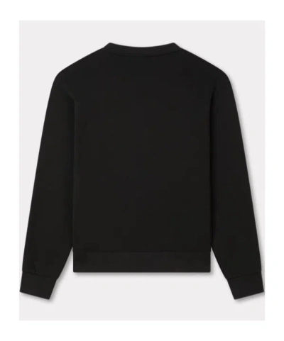 Kenzo Tiger Embroidery Crew Neck Sweatshirt In Multi