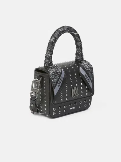 Amiri Micro Ma Stud Bag In Black