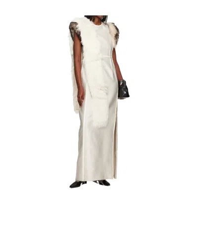 Jil Sander Rectangular Scarf In Neutral