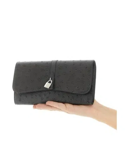 Stella Mccartney Ryder Rectangular Crossbody Bag Textured Strap In Black