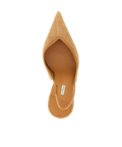 Le Silla Vivienne Slingback Pumps Pointed Toe Stiletto In Brown