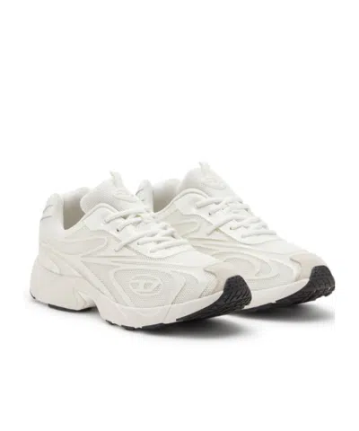 Diesel Lace-up Sneakers In Yellow