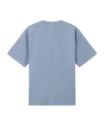 Stone Island Regular-fit T-shirt With Compass Patch In Blue