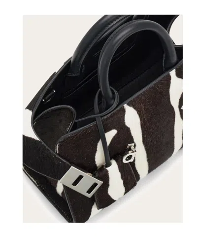 Ferragamo Borsa A Mano Hug Bicolore (xs) In Multi