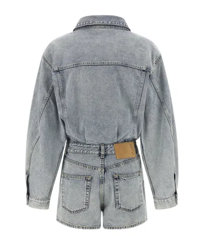 Haikure Elle Authentic Lax Puffer Jackets Light Blue In Blue