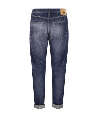 Dondup Five Pocket Icon Denim Trousers In Blue