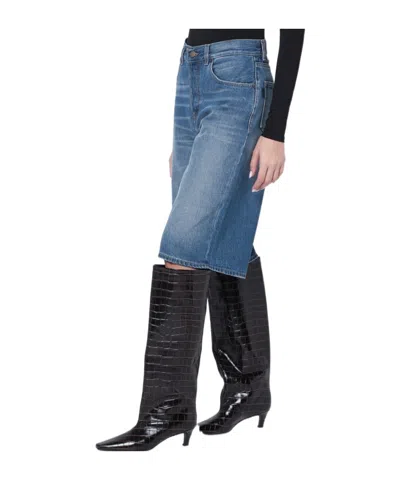 Haikure Blue Becky Bermuda Shorts In Blue