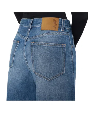 Haikure Blue Becky Bermuda Shorts In Blue