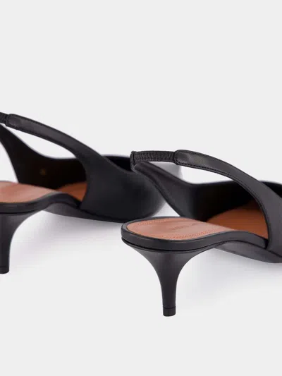 Amina Muaddi Black Anok Sling In Black