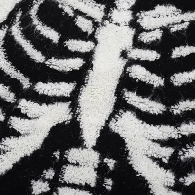 Market Skelly Sweater (intarsia Knit) In Black