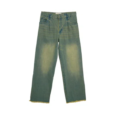 Pre-owned Song For The Mute Boyfriend Jeans 'blue' | Men's Size 50