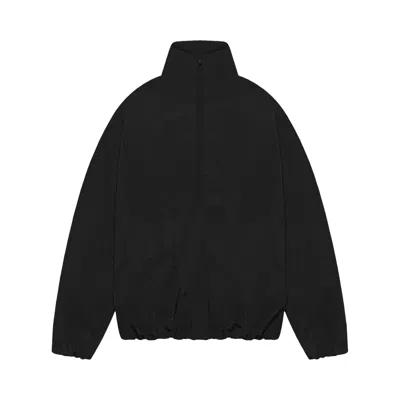 Pre-owned Essentials Fear Of God  Ripstop Halfzip Pullover 'black' | Men's Size Xxl