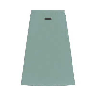 Pre-owned Essentials Fear Of God  Long Skirt 'sycamore' | Green | Women's Size Xs