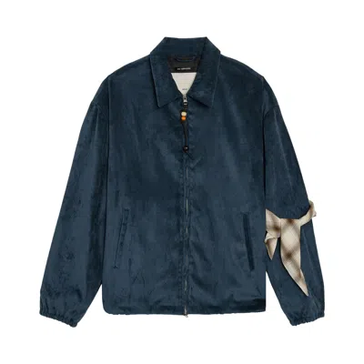 Pre-owned Song For The Mute Slim Coach Jacket 'navy' | Blue | Men's Size 50