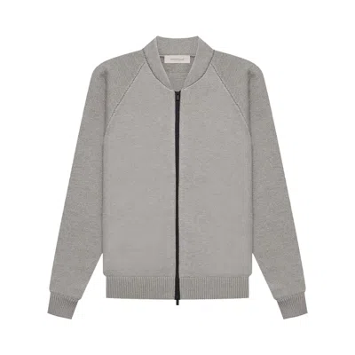Pre-owned Essentials Fear Of God  Cardigan 'dark Oatmeal' | Grey | Women's Size Xxl In Gray