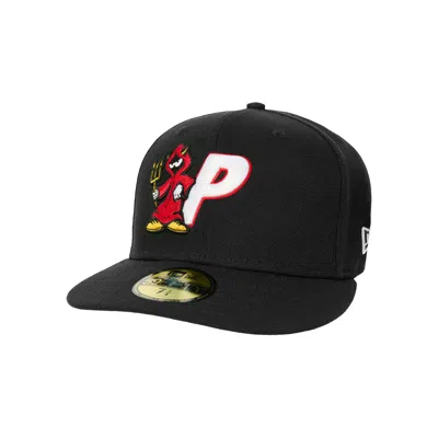 Pre-owned Palace Right And Wrong P New Era 59fifty 'black' | Men's Size 7.375
