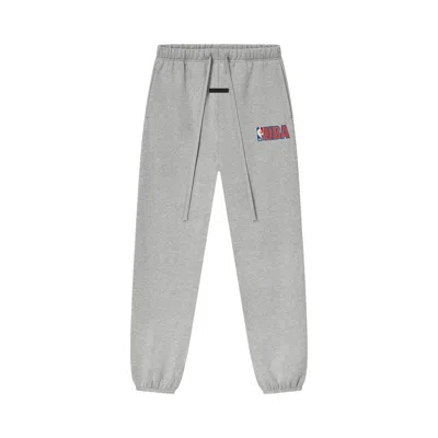 Pre-owned Essentials Fear Of God  Nba Sports Classic Sweatpant 'concrete Heather' | Grey | Men's Size Xl In Gray