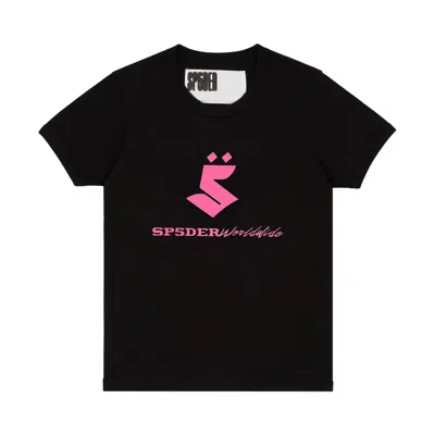 Pre-owned Sp5der 5uki Baby Tee 'black' | Men's Size M
